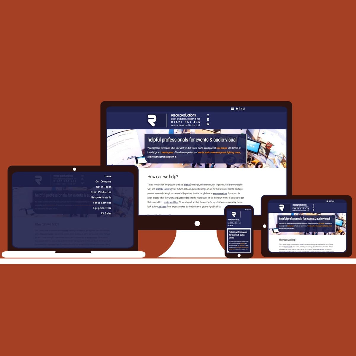 The Digital Moose | Web Design, Graphics, Audio, Video | Reece Productions