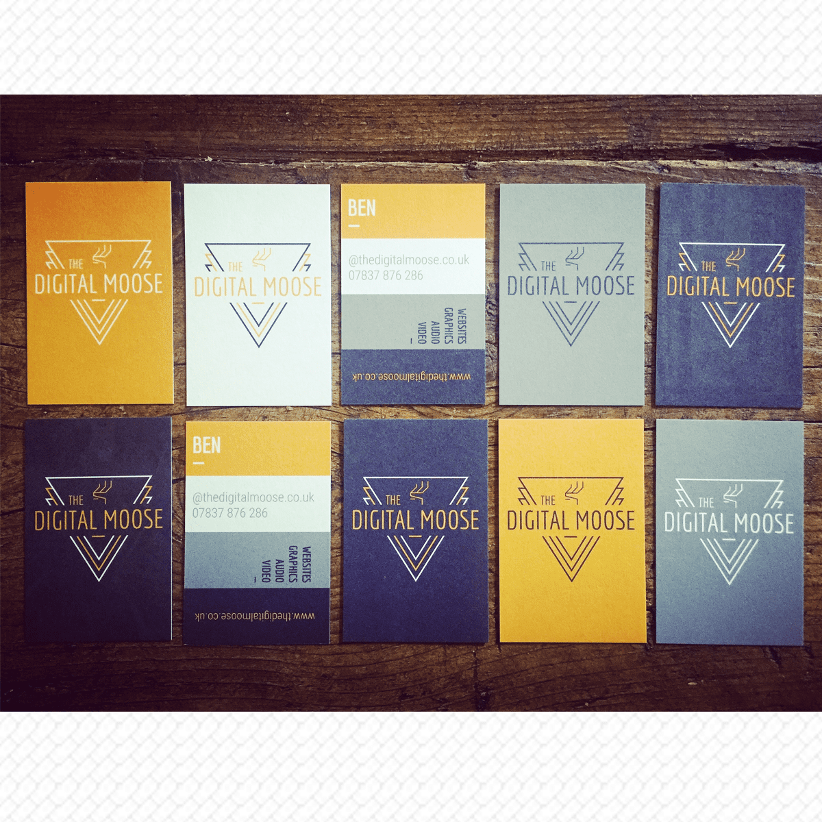 The Digital Moose | Business Card Design